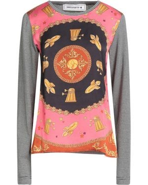 Shirtaporter T-Shirt Cotton, Viscose - Pink