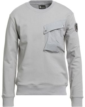 Blauer Sweatshirt - Grau