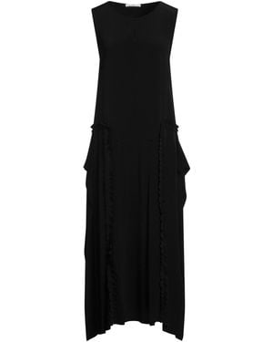 High Maxi Dress Rayon - Black