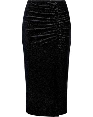 ARMANI EXCHANGE Midi Skirt - Black