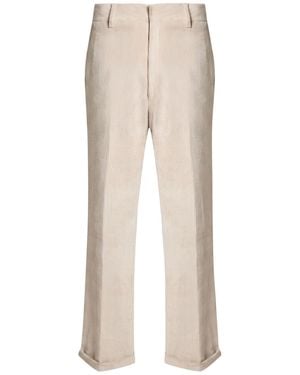 Reveres 1949 Pants Polyester, Nylon, Elastane - Natural