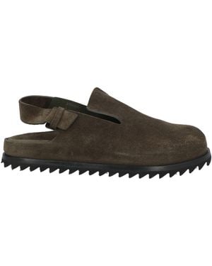 Officine Creative Dark Mules & Clogs Leather - Brown