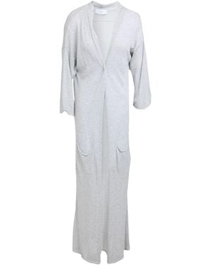 Soallure Cardigan Viscose, Polyester - White