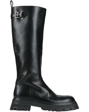 Twinset Boot Textile Fibers - Black
