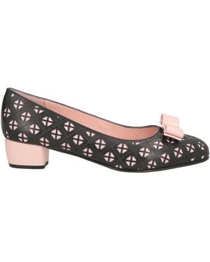 Ferragamo Court Shoes - Black