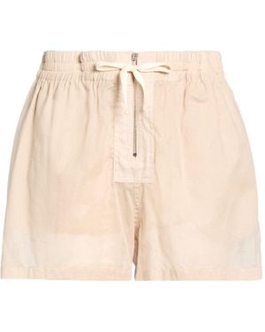 Plan C Sand Shorts & Bermuda Shorts Cotton - Natural