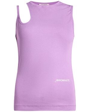 hinnominate Top Cotton, Elastane - Purple