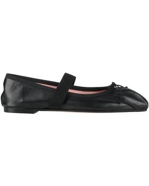 Pretty Ballerinas Ballet Flats Leather - Black