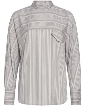Tela Top Lyocell, Silk - Grey