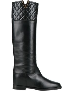 Via Roma 15 Boot Leather - Black