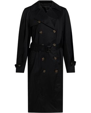 Alexandre Vauthier Overcoat & Trench Coat - Black