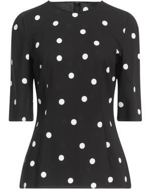 Dolce & Gabbana Top Viscose, Elastane - Black