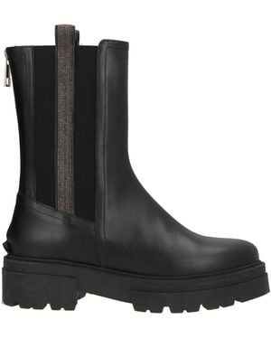 Fabiana Filippi Ankle Boots Leather - Black
