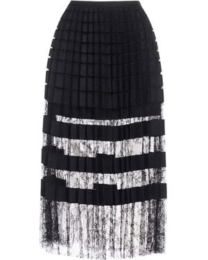 Ermanno Scervino Midi Skirt - Blue