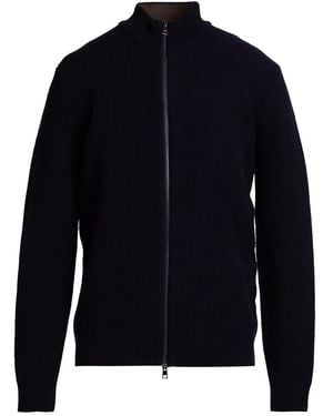 Jeordie's Cardigan Merino Wool - Blue