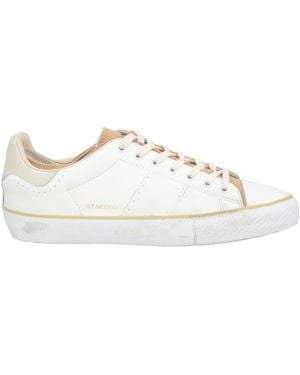 HIDNANDER Trainers Leather, Textile Fibres - Natural