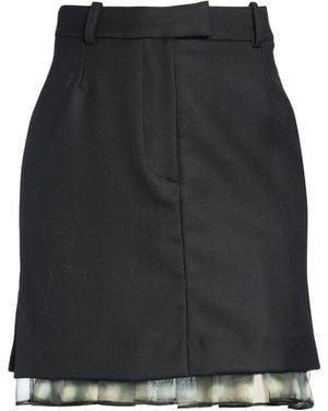 16Arlington Mini Skirt Virgin Wool, Polyester - Black