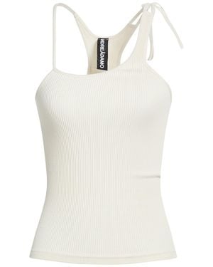 ANDREADAMO Top Polyamide, Elastane - White