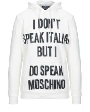 Moschino Sweatshirt - White