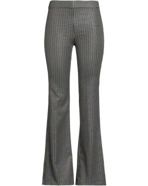Rebel Queen Pants Polyester, Viscose, Elastane, Metallic Polyester - Gray