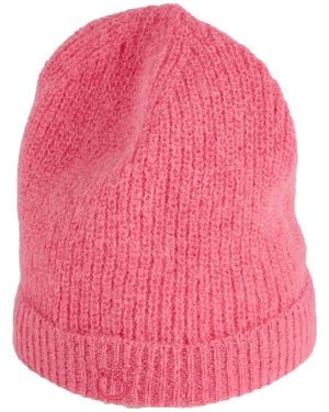 Pinko Hat Alpaca Wool, Nylon - Pink