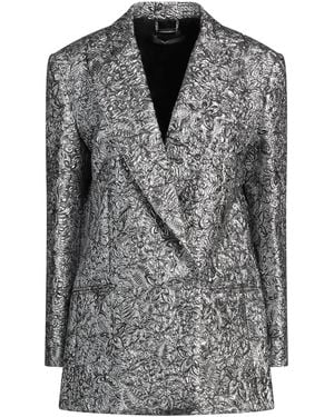 Alberta Ferretti Blazer Polyester, Polyamide, Metallic Fiber, Silk - Gray