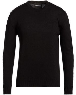Les Hommes Jumper Wool, Acrylic - Black