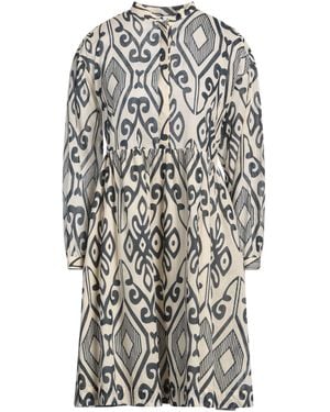 Niu Ivory Mini Dress Cotton - White
