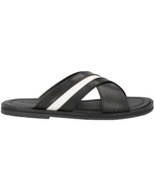 Bally Sandals Leather - Black