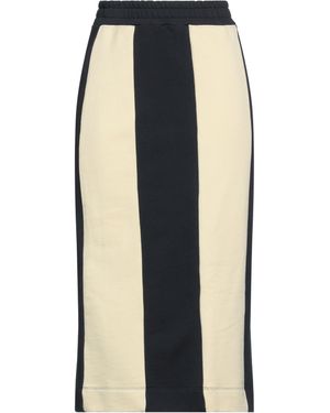 Sunnei Midnight Midi Skirt Cotton - Blue