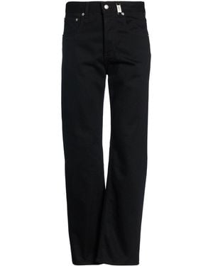 McQueen Pantalon En Jean - Noir