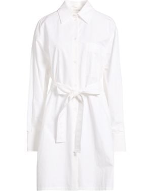 Sportmax Mini Dress Cotton, Viscose, Elastane - White