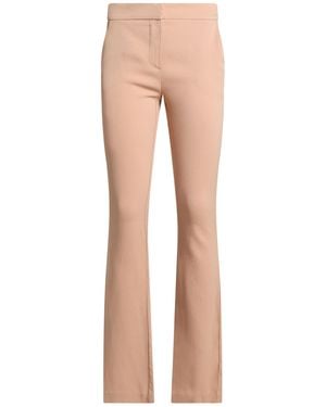Carla G Trousers Acetate, Viscose, Elastane - Natural