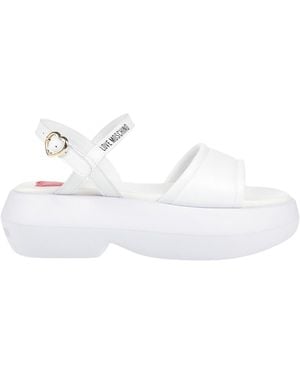 Love Moschino Sandals - White