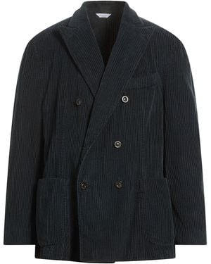 Boglioli Midnight Blazer Cotton, Modal - Black