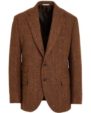 De Petrillo Blazer Wool - Brown