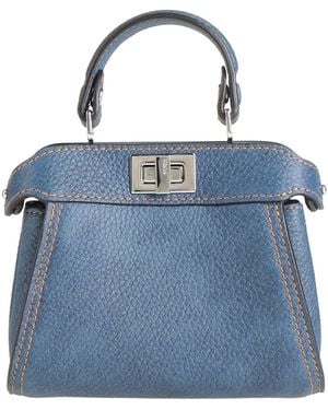 Fendi Handbag Calfskin - Blue