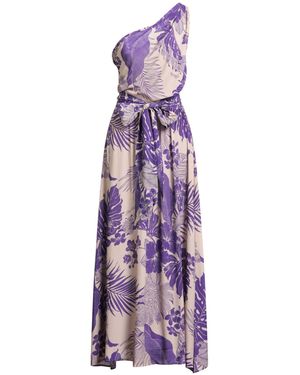 Pinko Maxi Dress - Purple