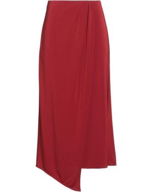 Patrizia Pepe Midi Skirt - Red