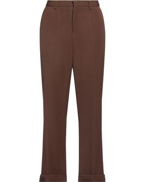 Tod's Chocolate Pants Virgin Wool - Brown