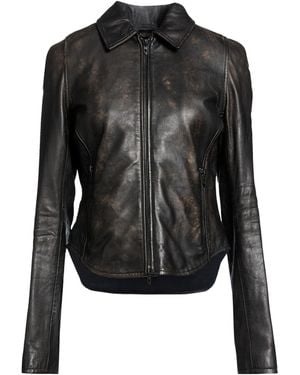 DIESEL Jacket Sheepskin - Black
