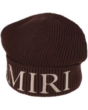 Amiri Hat Wool - Brown