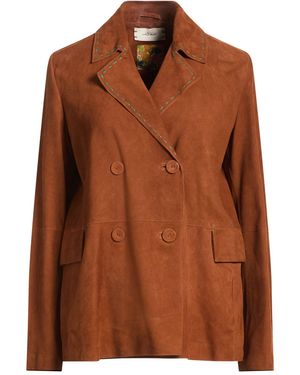 Maliparmi Blazer Goat Skin - Brown