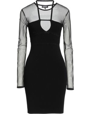 Dondup Mini Dress Viscose, Polyester - Black