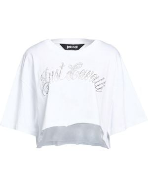 Just Cavalli T-Shirt Cotton - White