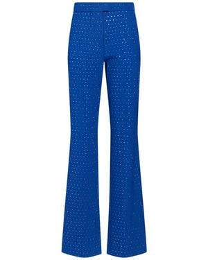ANDAMANE Pants Polyester, Virgin Wool, Elastane - Blue