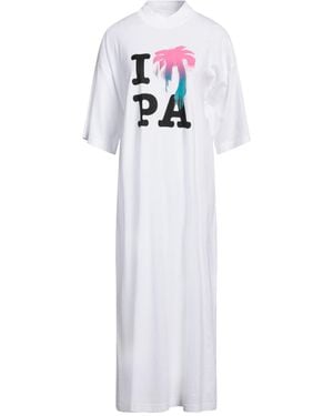 Palm Angels Vestito Midi - Bianco