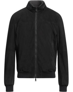 GMS-75 Jacket Leather, Polyamide, Cotton - Black