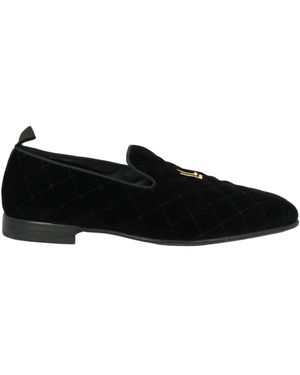Lardini Loafers Textile Fibres - Black