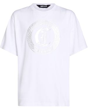 Just Cavalli T-Shirts - White